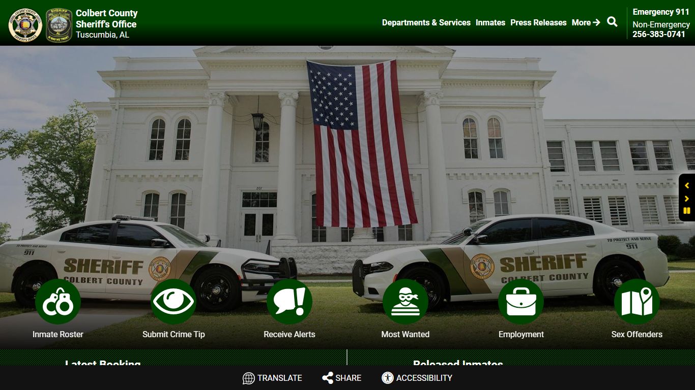 Inmate Roster - Colbert County Sheriff AL