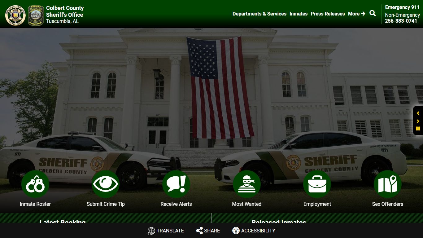 Inmate Roster - Colbert County Sheriff AL